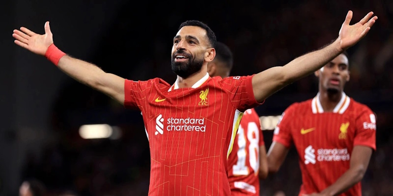 Mohamed Salah vẫn đang giữ được phong độ khá cao tại Anfield